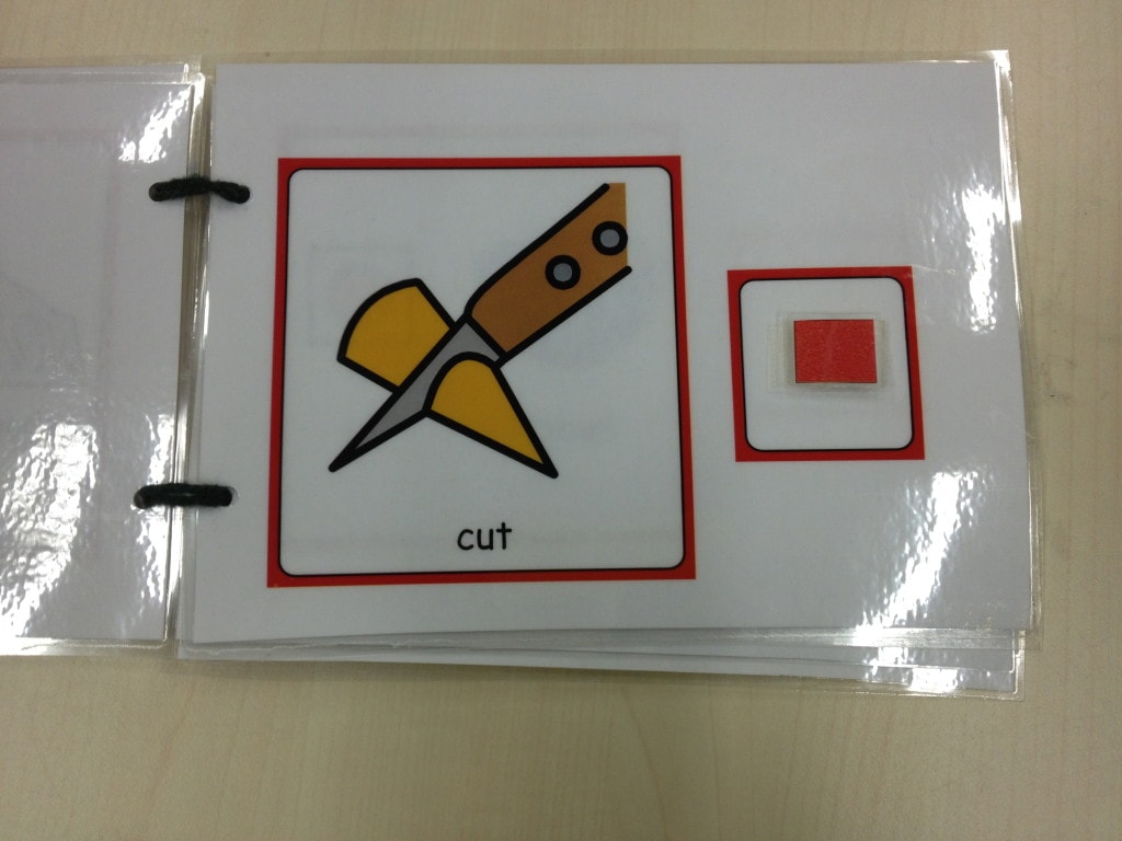 large symbol visual instruction