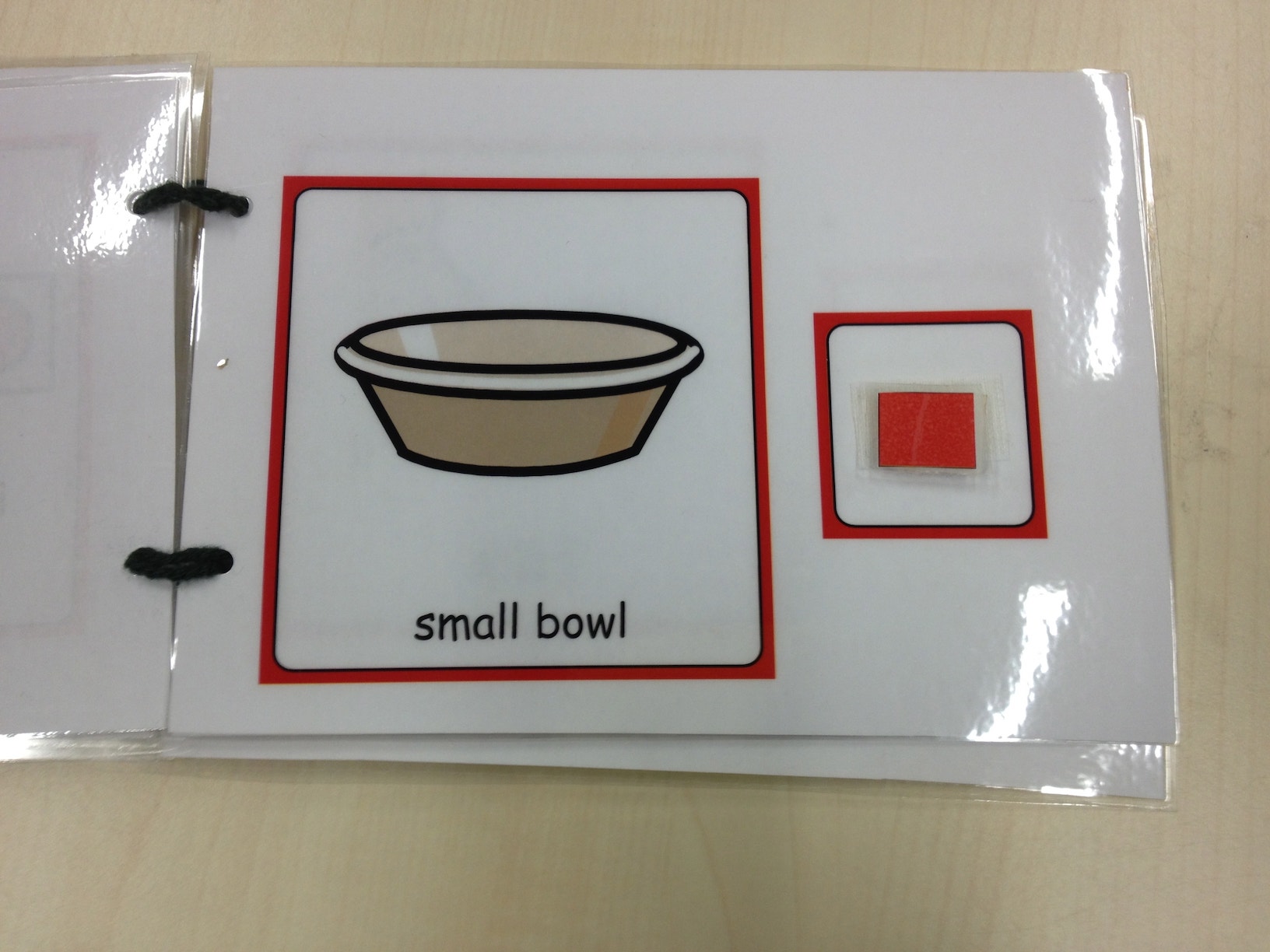 large symbol visual instruction