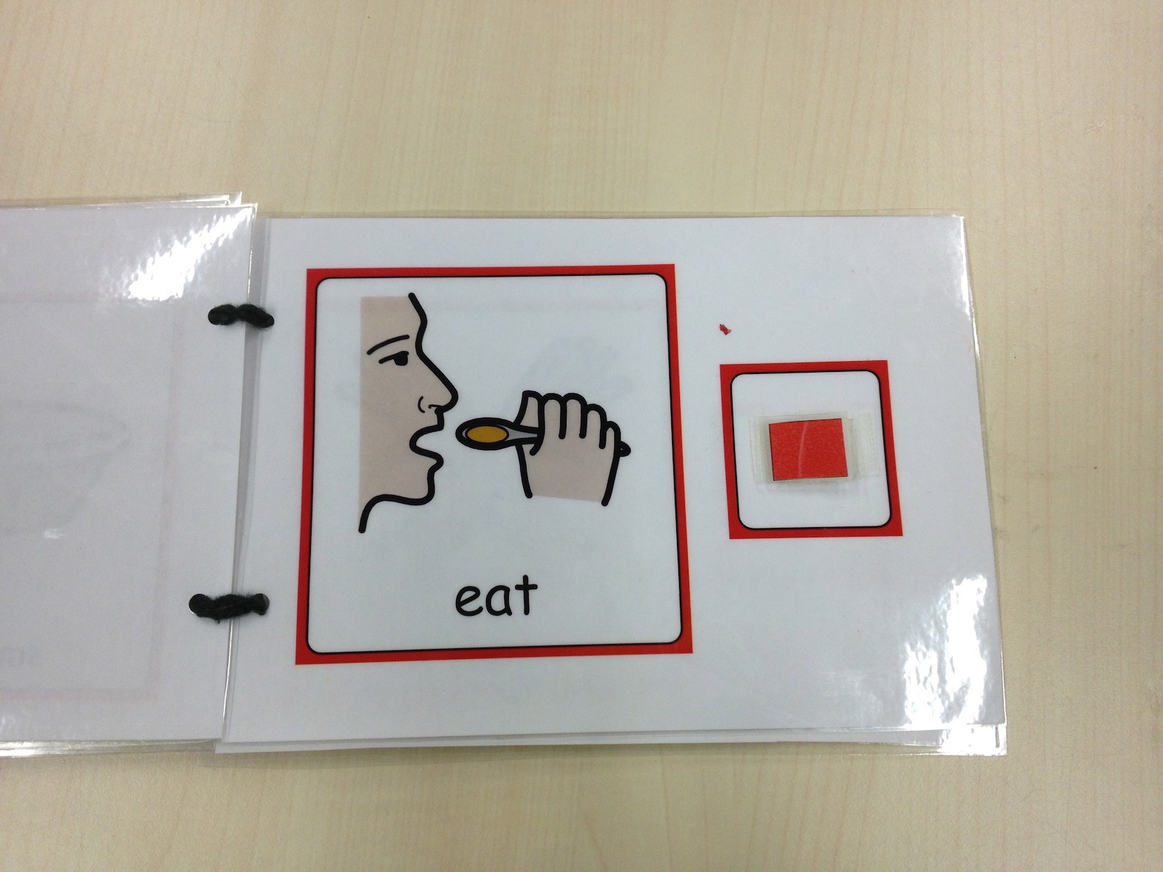large symbol visual instruction