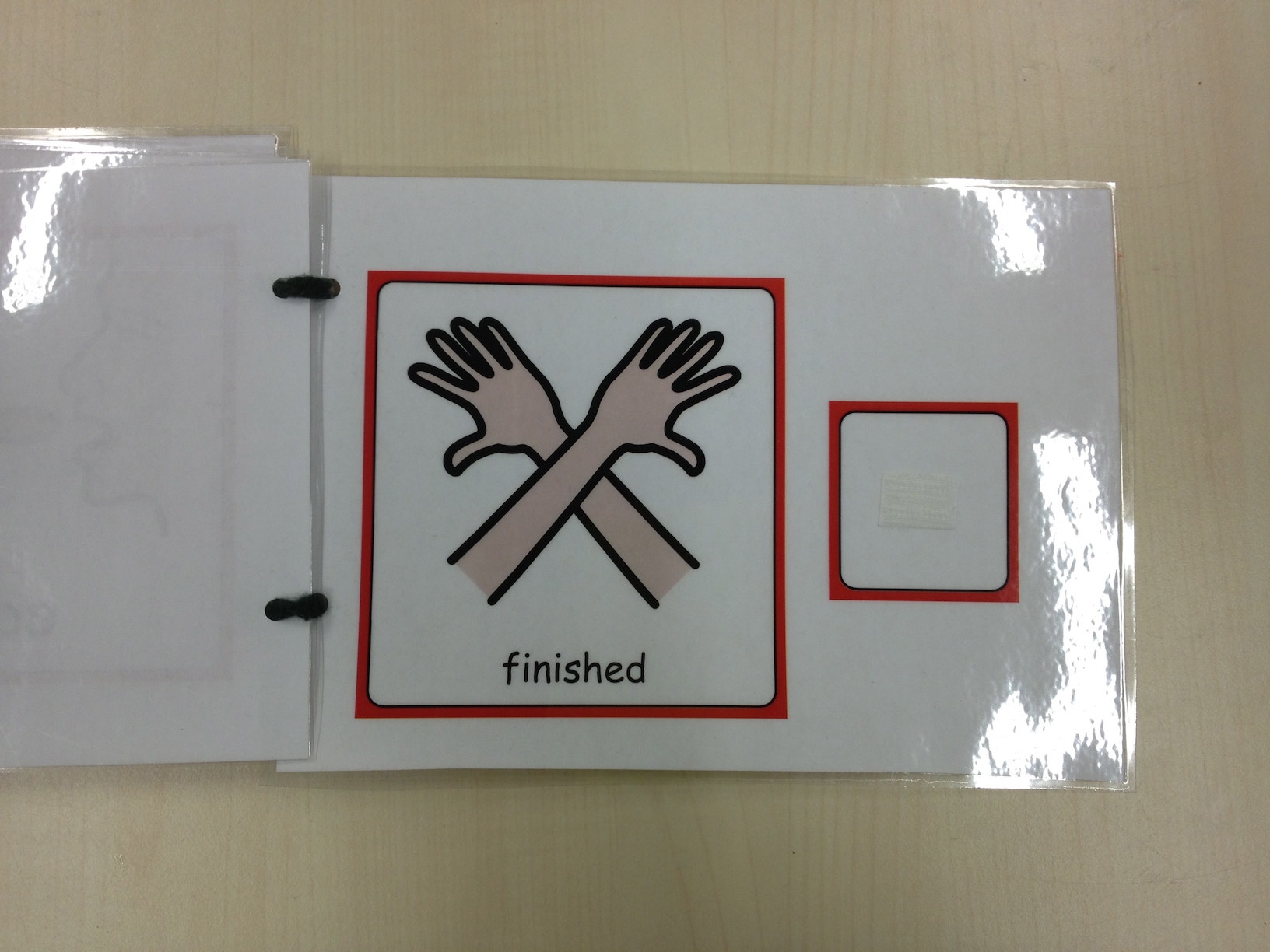 large symbol visual instruction