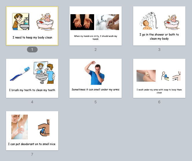 personal hygiene social story autism spectrum teacher